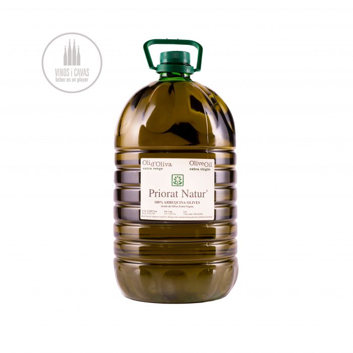 Priorat Natur extra virgin arbequina olijfolie 5 Ltr
