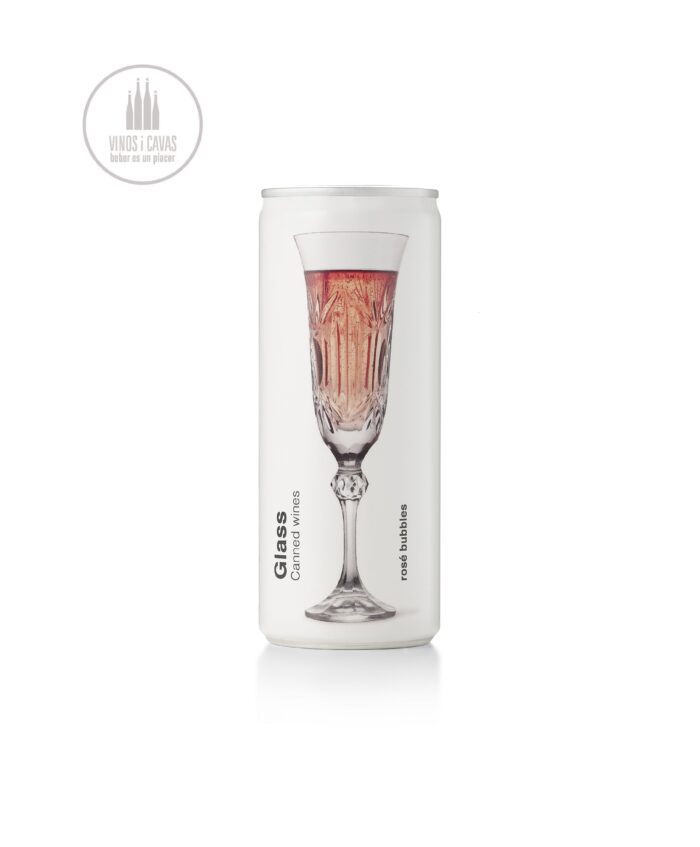 Glass Rosé Cava
