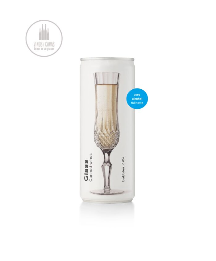Glass Witte Cava 0.0%